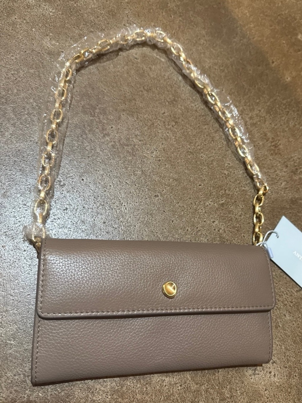 Antonio Melani Leather Purse/Convertible Clutch/Wallet